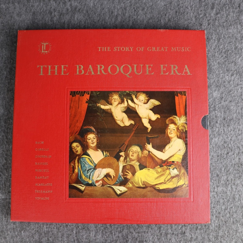 The Story Of Great Music Vinyl Box Set Baroque Era 4xLP De-Lite‎ 12" Classical